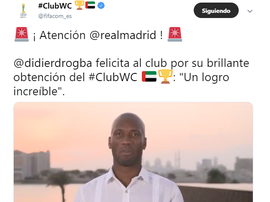 Mundial de Clubes. Twitter/FIFACOM_ES
