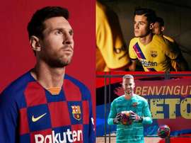 Os uniformes da próxima temporada na Espanha. FCBarcelona