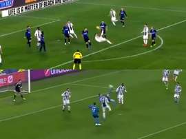 Cristiano no tuvo fortuna en esta ocasión. Captura/Gol/Movistar