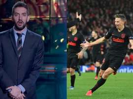 Quem pagou 8.500 euros pela camisa de Llorente em Anfield? Movistar+/AFP