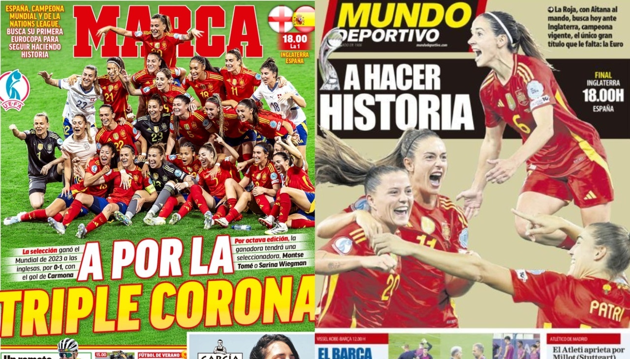 Portadas de la prensa deportiva del 27-07-2025