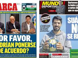 Portadas de la prensa deportiva del 08-04-20. Marca/MundoDeportivo