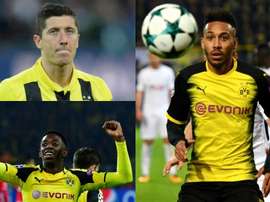 Grandes craques passaram pelo Borussia. Montagem/AFP