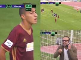 Pênalti é interrompido... por uma ligação telefônica! Montaje/dcmSPORTS