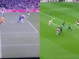 Mustafi y Aubameyang, protagonistas. BeSoccer