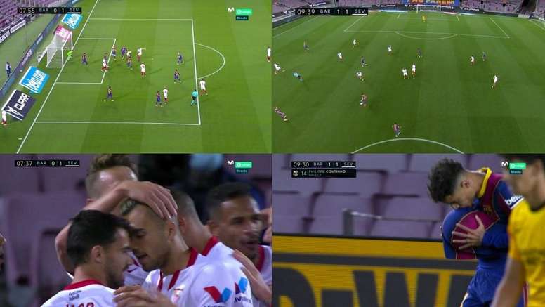 De Jong Puts Sevilla Ahead And Coutinho Responds Instantly Besoccer