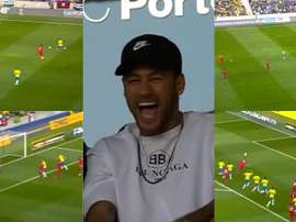 Machado répond à Paqueta, Neymar perd le sourire. Capture/DAZN