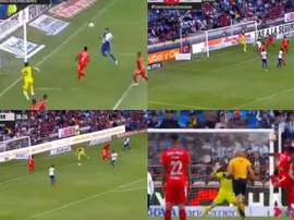 La destrucción de Pachuca a Veracruz en media hora. Capturas/ClaroSports
