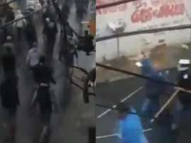 Tres heridos de bala en una pelea entre hinchas de Sao Paulo y Corinthians. Capturas/lostribuneros