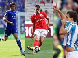 The four signing Guardiola wants this winter transfer window. AFP/EFE