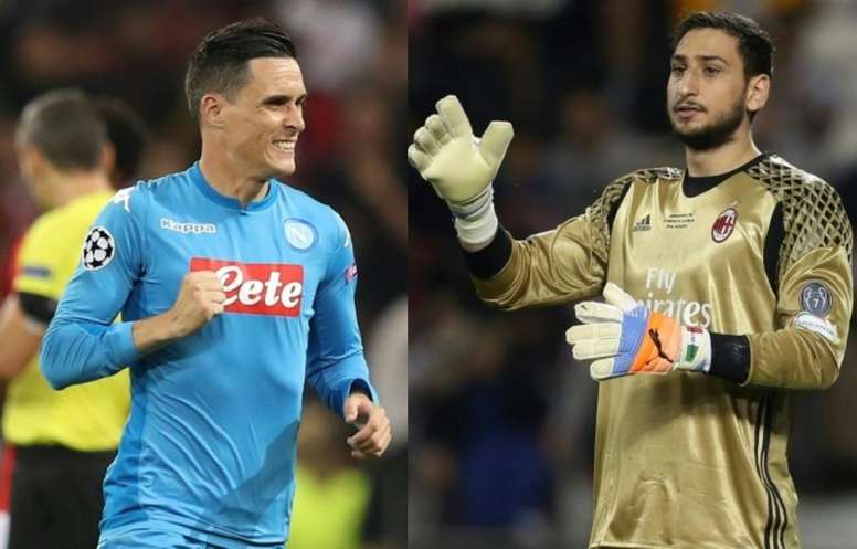 El Napoles Estudia Un Posible Trueque Callejon Donnarumma Besoccer