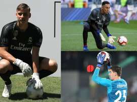Avec Lunin et Courtois mais sans Navas. AFP