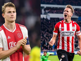 Le prix que se disputent De Jong et De Ligt. AFP