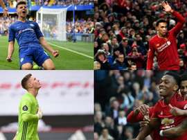Eight players could win the Premier League young player of the season. AFP
