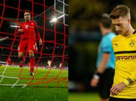 Bayern Munich and Borussia Dortmund both exited the Champions League in the round of 16. AFP