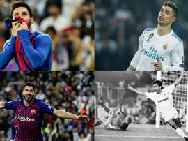 Les 10 meilleurs buteurs de l'histoire du Clasico. EFE