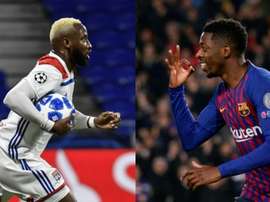 Les deux Dembélé croiseront le fer en Ligue des champions. AFP/EFE