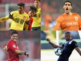 20 stars internationales qui jouent en Chine. EFE-AFP