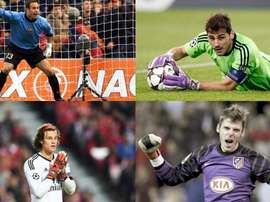 Os goleiros mais precoces na Champions. EFE