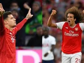 Coutinho could go to Arsenal and Guendouzi to Barca. AFP