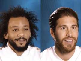 Marcelo, Zidane, Ramos e Benema contam sobre a primeira vez no Bernabéu. Capturas/RealMadrid