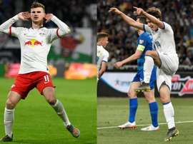 Juve e Inter disputam Werner e Chiesa. AFP - EFE