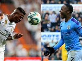 Vinicius compared his beginnings with those of Sterling... What does 'big data' say? EFE/AFP