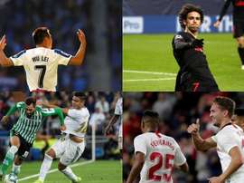 Os atacantes em crise de pontaria. EFE