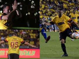 Del Piero participó en la 'Noche Amarilla' de Barcelona. Twitter/BarcelonaSC