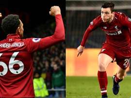 A artilharia desvalorizada do Liverpool. AFP