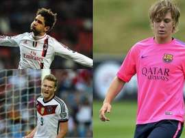10 jogadores que eram apontados como grandes estrelas. Montagem/EFE/AFP
