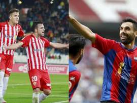 Almería y Extremadura se ven las caras muchos años después. LaLiga