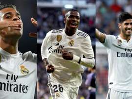 A segno Vinicius e Asensio. AFP
