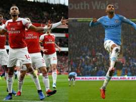 Aubameyange et Mahrez aspirent au Ballon d'Or. AFP