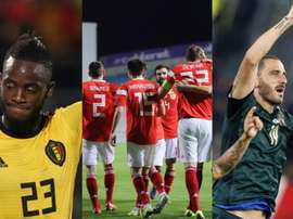 Estas são as seleções já classificadas para a Eurocopa 2020. EFE/AFP
