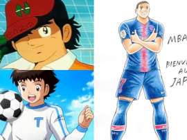 Benji Price, Oliver Atom... ¡y Kylian Mbappé! Montaje