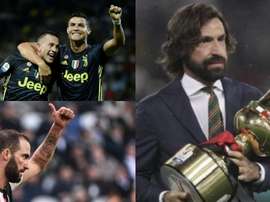 Juventus hope to get rid of some players. Montage/EFE/AFP