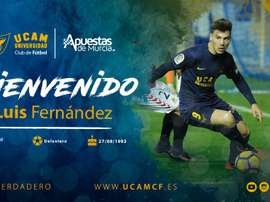 Luis Fernández militó previamente en el equipo murciano. UCAM