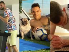Les joueurs de Serie A continuent de travailler chez eux. Captures/Instagram
