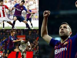 Les trois infatigables de Valverde. EFE