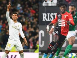 Camavinga, um verdadeiro oxigênio para Casemiro. AFP