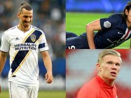 I cinque protagonisti del mercato invernale. AFP/EFE