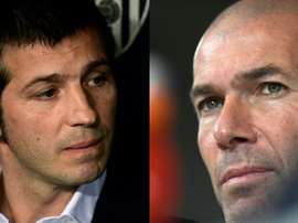 They played together at Madrid. AFP