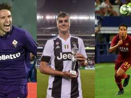 La Serie A compte de jeunes prometteurs. AFP