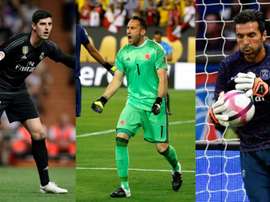 Courtois, Ospina o Buffon son sólo algunos de ellos. AFP
