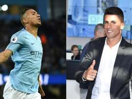 Danilo y Cancelo intercambian sus destinos. EFE
