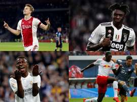 Os melhores jogadores Sub 20 do mundo para o L'Équipe. AFP/EFE