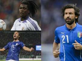 Les 10 derniers MVP de l'Euro U21. Montaje/AFP