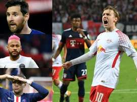 Emil Forsberg évoque la politique du club. AFP