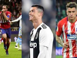 La kryptonite de Cristiano Ronaldo : Gimenez et Godin. EFE